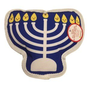 Laura the Menorah & Friends Canvas Dog Toy Squeaker